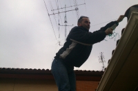 Instalación de antenas de José EA4AAQ (29/12/2012)