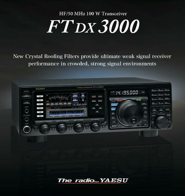 Nuevo Yaesu FTDX-3000 !!!